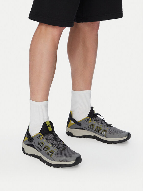 Salomon Salomon Босоніжки Techamphibian 5 L49227700 Сірий