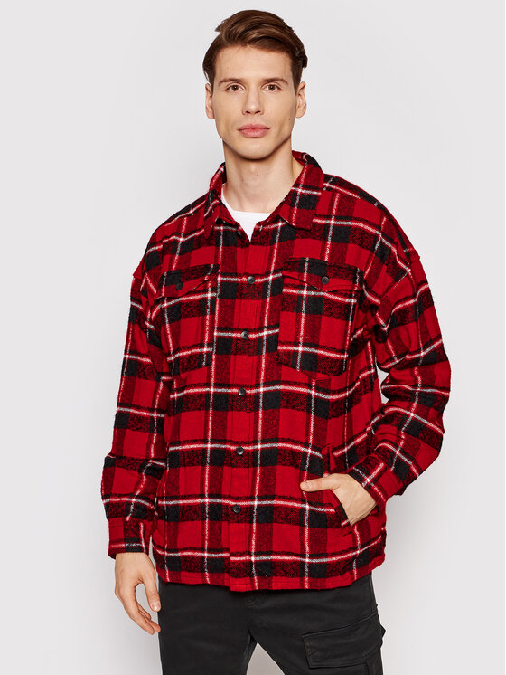 Young Poets Society Young Poets Society Särk Jonte Patch 106469 Punane Regular Fit