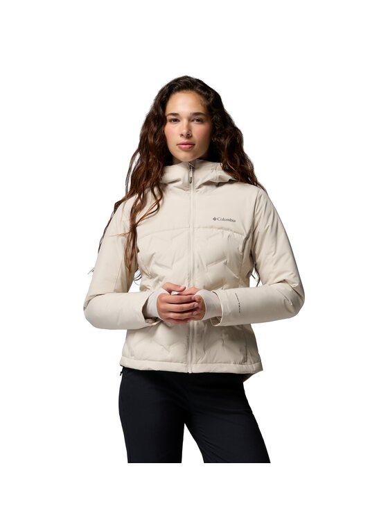 Columbia Columbia Kurtka puchowa 208795 Beżowy Regular Fit