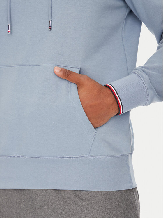 Tommy Hilfiger Tommy Hilfiger Majica dugih rukava Logo MW0MW32673 Plava Regular Fit