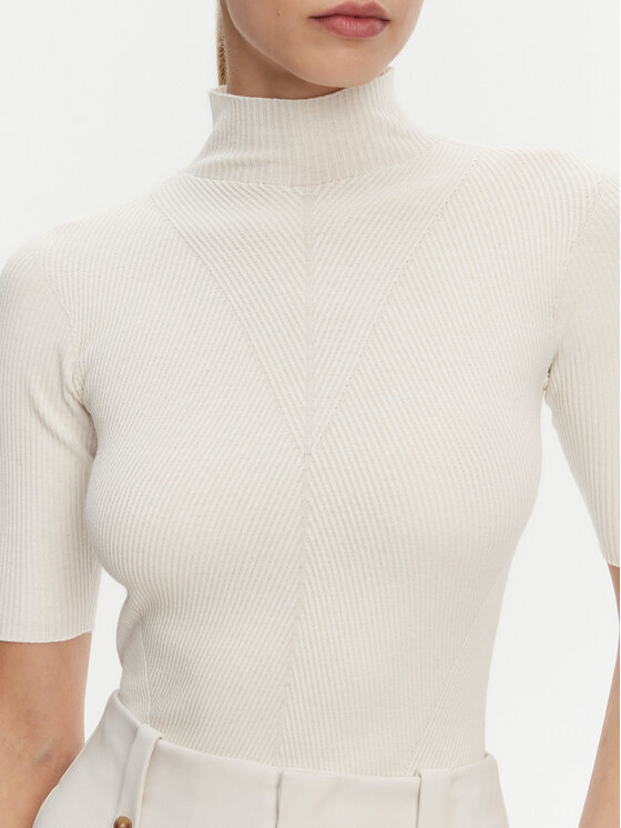 Kontatto Kontatto Pullover 3M0530C Écru Regular Fit