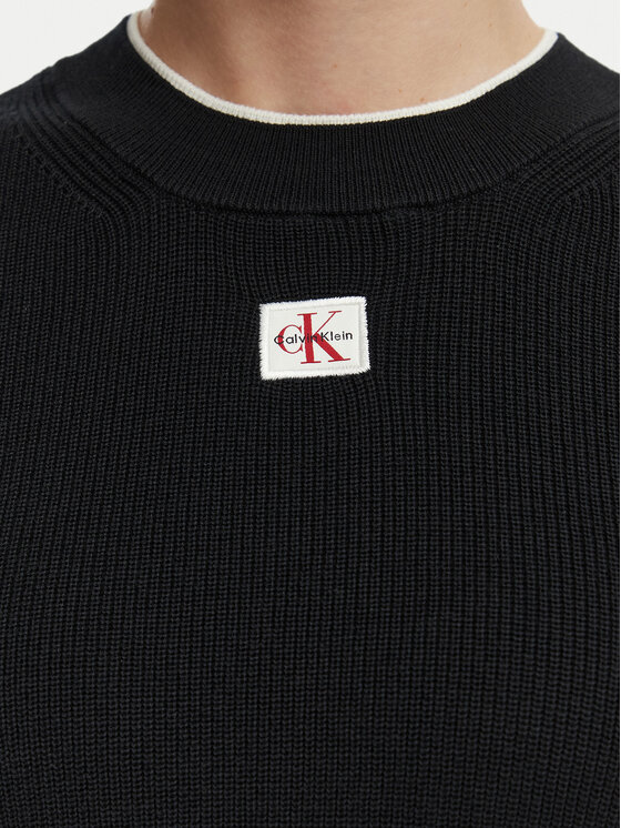 Calvin Klein Jeans Calvin Klein Jeans Sweter LV047G309G Czarny Regular Fit