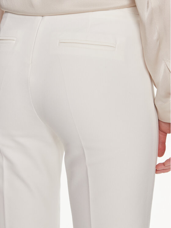Morgan Morgan Pantaloni di tessuto 241-PBACI.F Écru Regular Fit