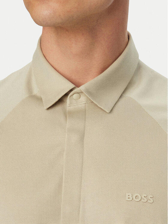 BOSS BOSS Cămașă Excurse S 50554450 Bej deschis Regular Fit