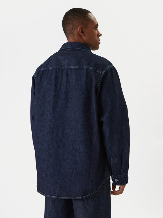 HUGO HUGO Джинсова сорочка Ebolt 50556349 Cиній Oversize