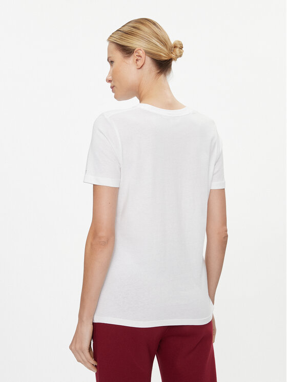 Tommy Hilfiger Tommy Hilfiger Футболка Logo WW0WW40276 Білий Regular Fit
