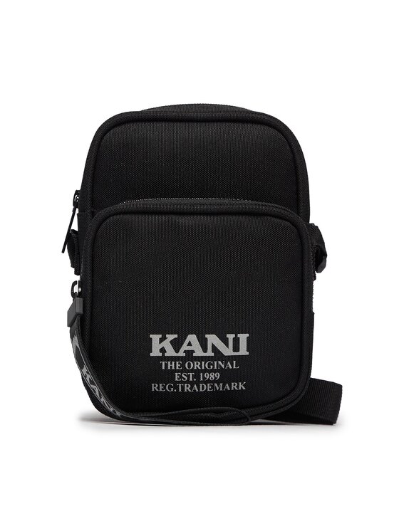 Geantă crossover Karl Kani KK Retro Reflective Pouch Bag KA-233-026-1 BLACK