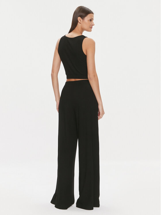 EA7 Emporio Armani EA7 Emporio Armani Komplekti kuuluvad top ja püksid 3DTV54 TJTVZ 1200 Must Regular Fit