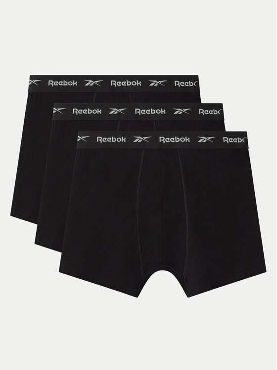 Reebok Reebok Súprava spodnej bielizne BOYES - AW24 (3-pack) Čierna