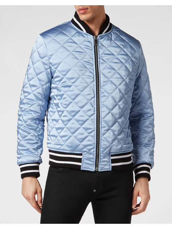 PHILIPP PLEIN PHILIPP PLEIN Kurtka bomber 15741 Czarny Regular Fit