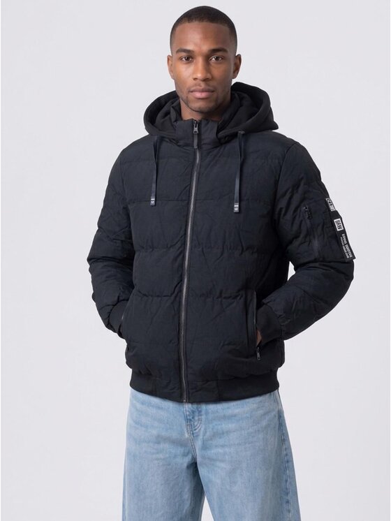 MyStars MyStars Kurtka bomber 133282 Niebieski Regular Fit