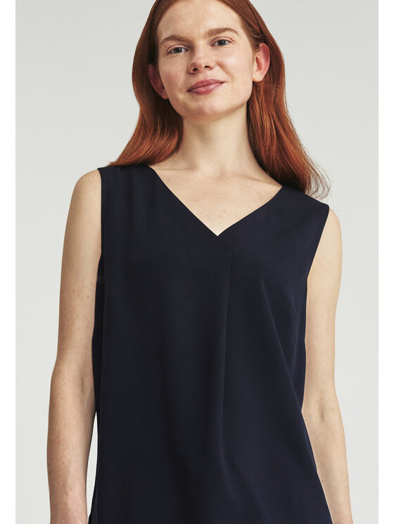 TATUUM TATUUM Bluzka KALIA Granatowy Classic Fit