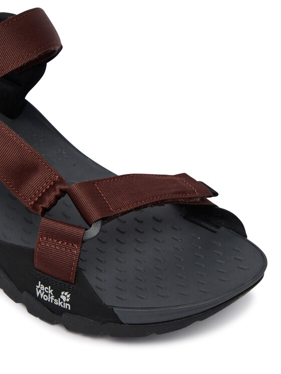 Jack Wolfskin Jack Wolfskin Sandály Ridge A65589 Tmavě hnědá