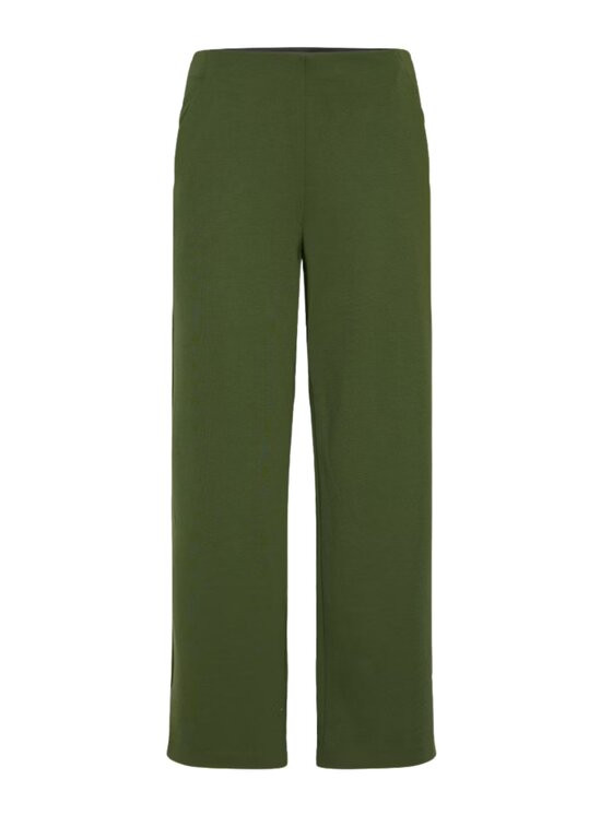 ICHI ICHI Pantaloni da donna Pantalone ihkate wide pa2 Verde Regular Fit
