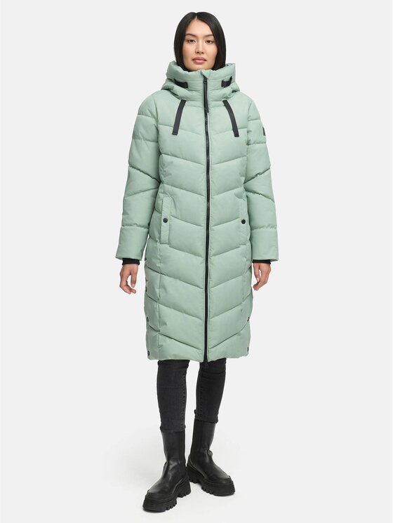 Navahoo Navahoo Kurtka zimowa Schmatzibaer Zielony Regular Fit