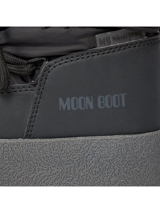 Moon Boot Moon Boot Μπότες Χιονιού Jtrack Low Nylon Wp 34300300001 Μαύρο