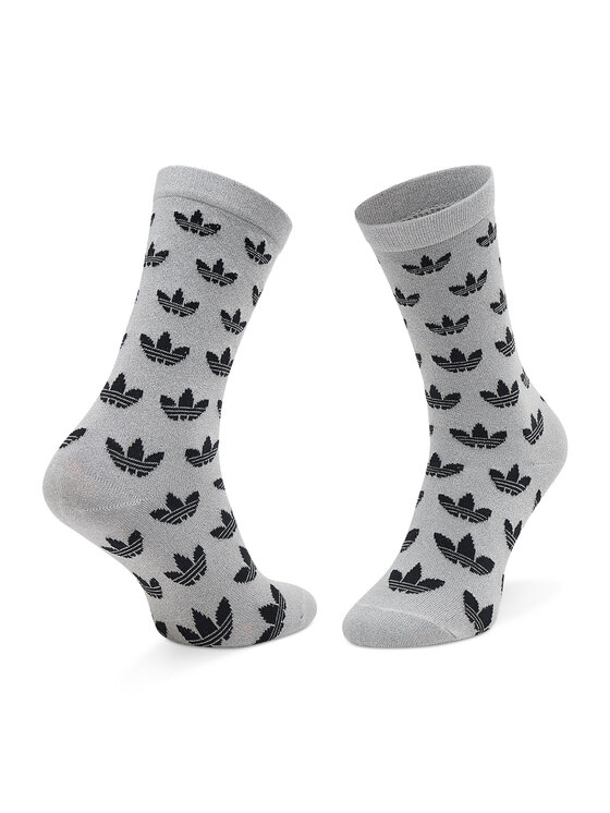 adidas Set di 2 paia di calzini lunghi da donna Mon Full Gl Crw HC9527 Nero Modivo