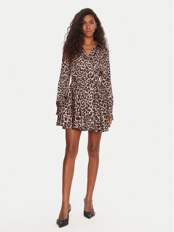 Guess Guess Kokteilinė suknelė W5YK00 WF1T2 Spalvota Regular Fit