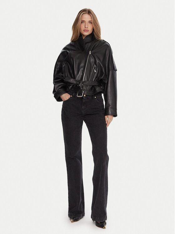 Just Cavalli Just Cavalli Jeansy 79PAB5F3 CDWC8 Czarny Flare Fit
