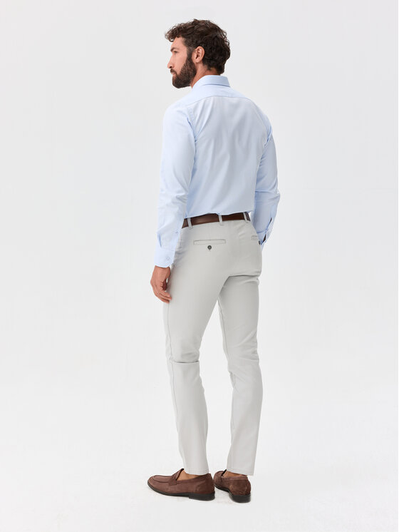 Evenemen Evenemen Koszula Targo G. Sky Square Niebieski Slim Fit