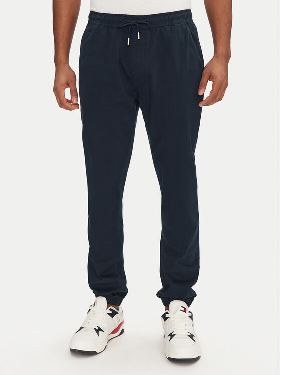 Tommy Jeans Tommy Jeans Joggers kalhoty Austin DM0DM20283 Tmavomodrá Slim Fit