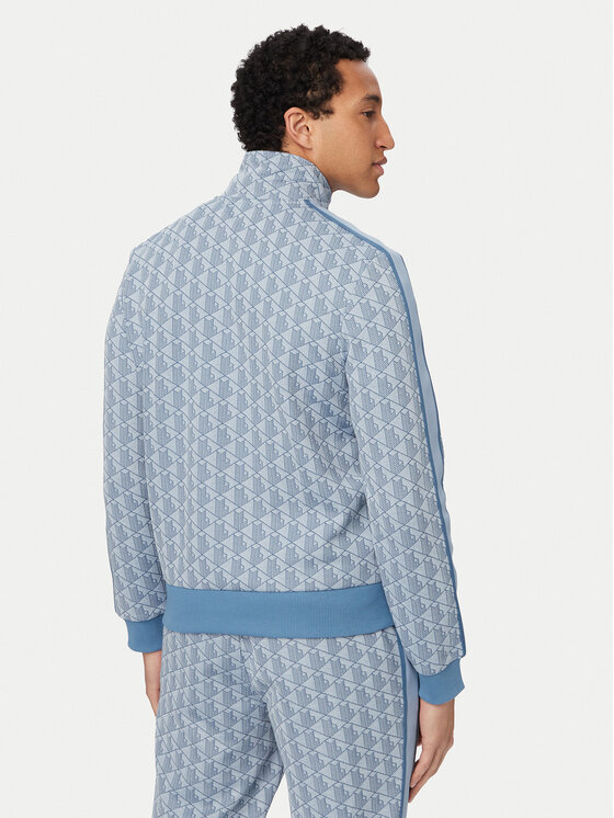 Lacoste Lacoste Mikina SH1368 Modrá Regular Fit