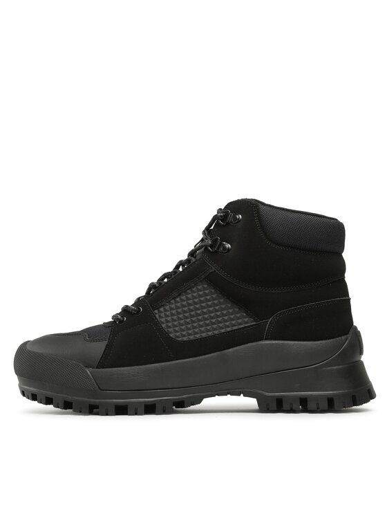 Tommy Jeans Tommy Jeans Kotníková obuv Tjm Urbans Boot Mid EM0EM01339 Černá