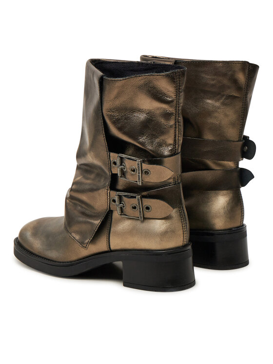 Steve Madden Steve Madden Botki Bonfire SM11003415 Złoty