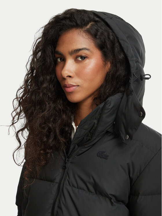 Lacoste Lacoste Μπουφάν πουπουλένιο BF8434 Μαύρο Regular Fit