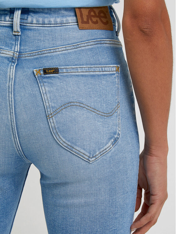 Lee Lee Jeansy L626GUB43 112333697 Niebieski Skinny Fit