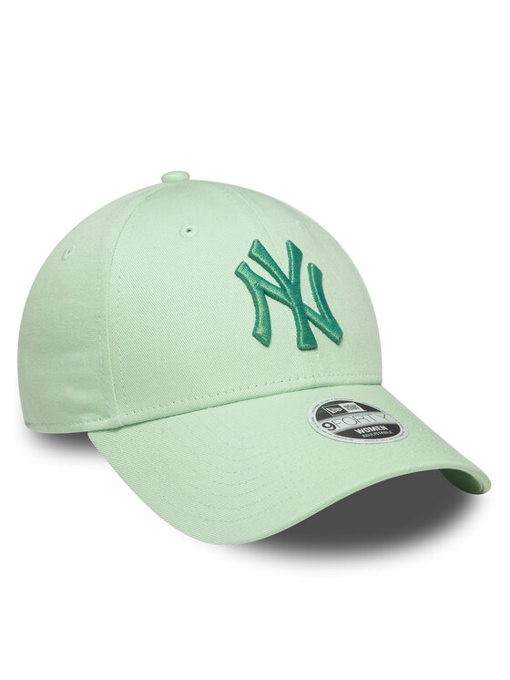 New Era New Era Czapka z daszkiem New York Yankees Metallic 9FORTY 60667382 Zielony