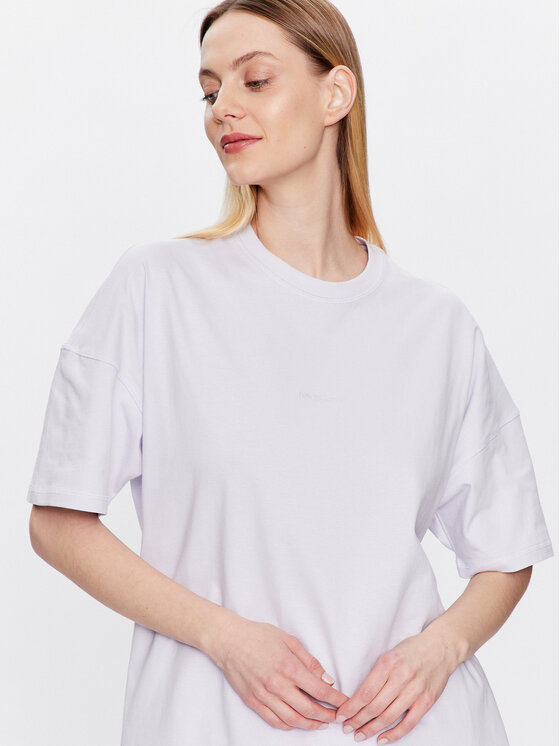 New Balance New Balance Тишърт Athletics Nature WT23556 Виолетов Relaxed Fit