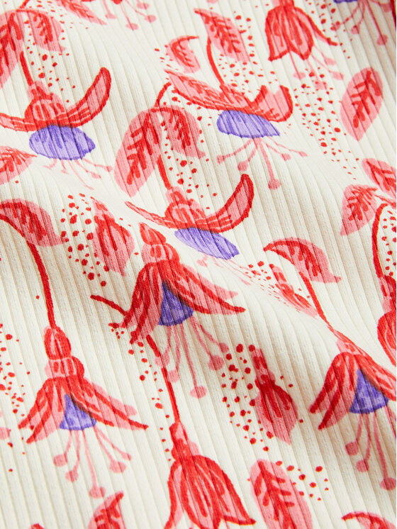 MINI RODINI Mini Rodini Bluzka Fuchsia 2472012442 Kolorowy Regular Fit