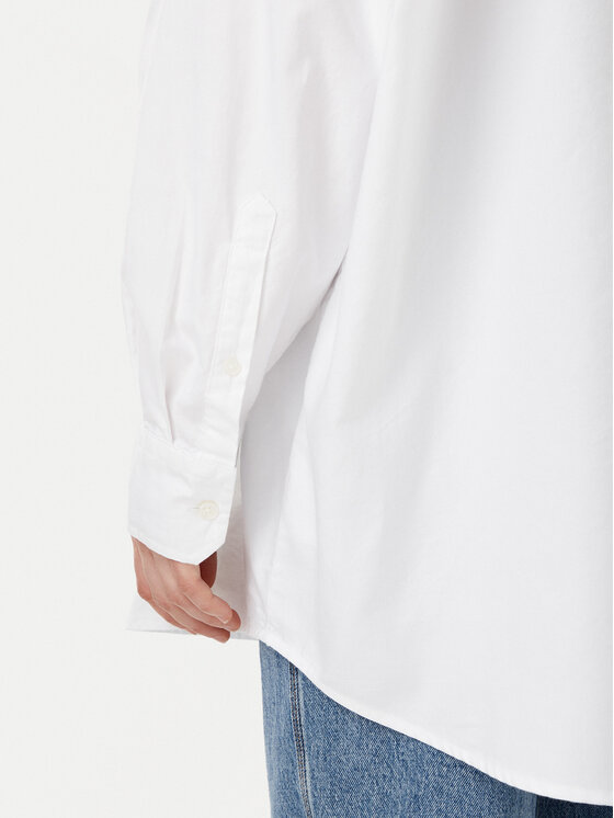 Tommy Jeans Tommy Jeans Košulja DW0DW20289 Bijela Oversize