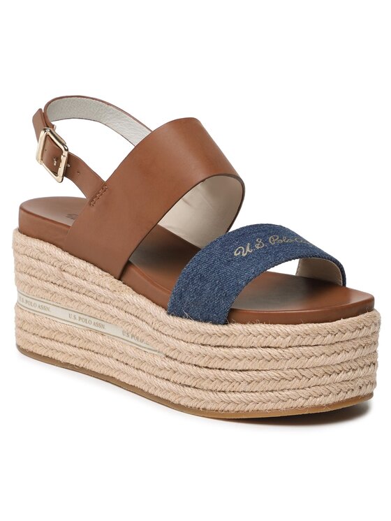U.S. Polo Assn. U.S. Polo Assn. Espadrile Loren LOREN007 Smeđa