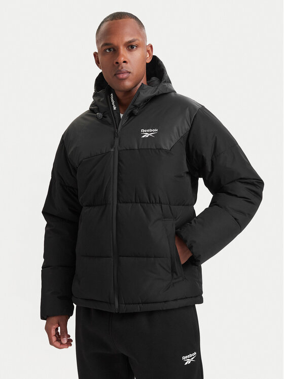 Reebok Reebok Μπουφάν χειμωνιάτικο RCC00084 Μαύρο Regular Fit