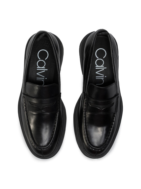 calvin klein pegasus penny loafers