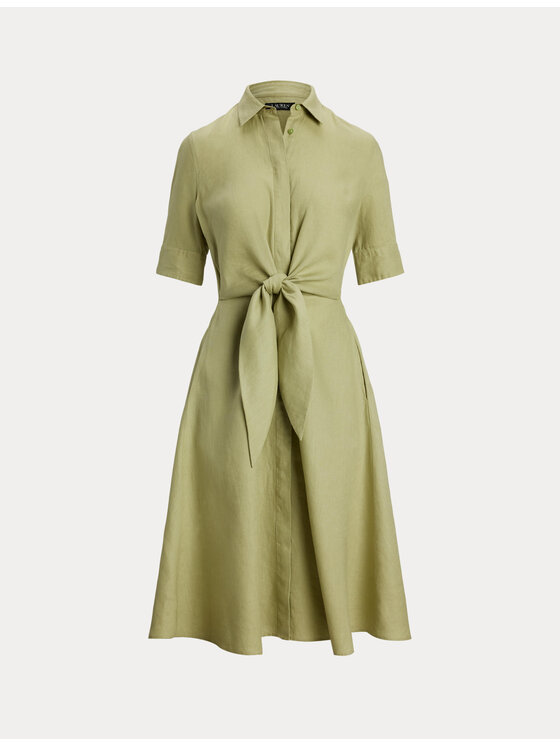 LAUREN RALPH LAUREN LAUREN RALPH LAUREN Košilové šaty 200905667015 Zelená Regular Fit