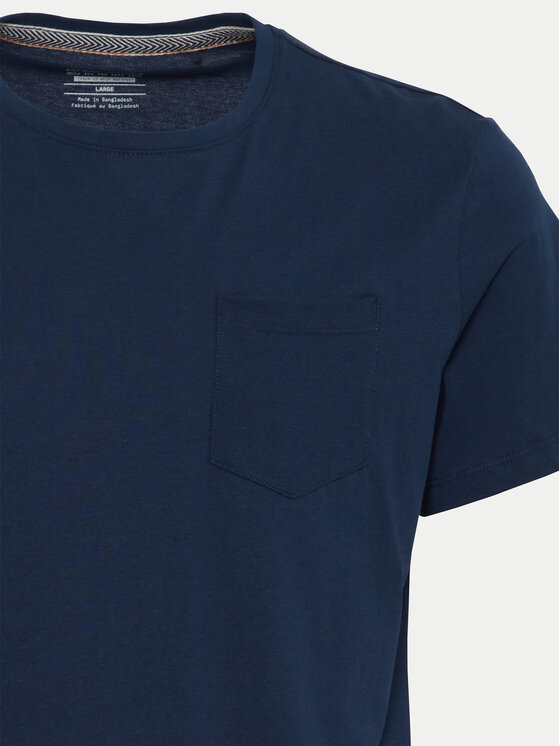 Blend Blend T-krekls 20716515 Tumši zils Regular Fit