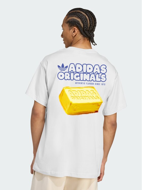 adidas adidas T-Shirt 158470 Biały Oversize