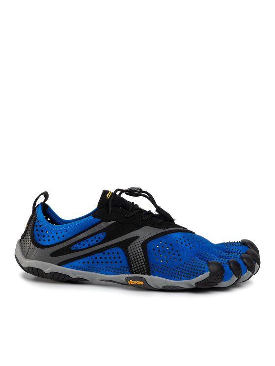 vibram fivefingers chaussures de running v-run 20m7002 bleu marine