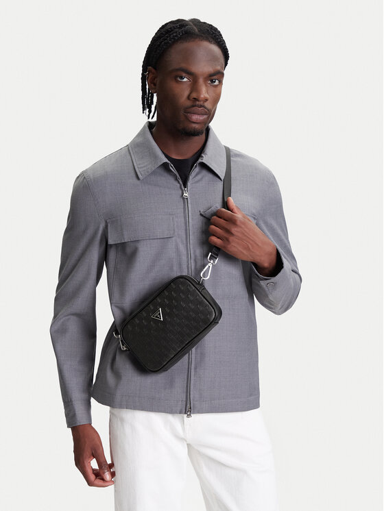 Guess Guess Мъжка чантичка PMTODE P5145 Черен