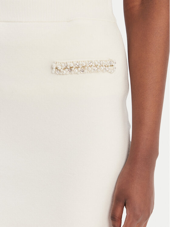 Guess Guess Мини пола W6RD75 Z4422 Екрю Regular Fit