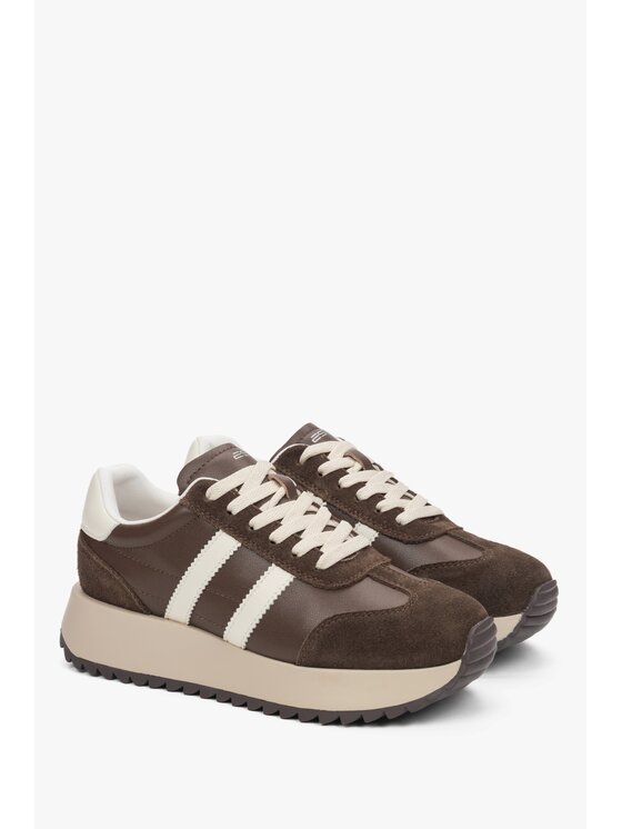 Estro Estro Sneakersy ER00116898 Brązowy