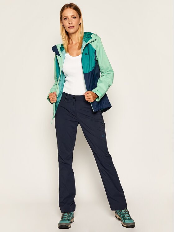 Jack Wolfskin Jack Wolfskin Pantaloni outdoor Activate Light 1503842 Blu scuro Regular Fit