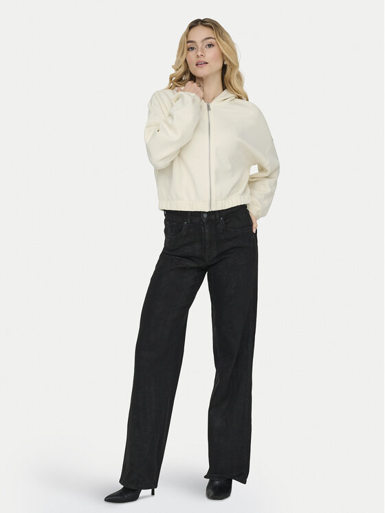 ONLY ONLY Bluza Scarlett 15346449 Écru Regular Fit