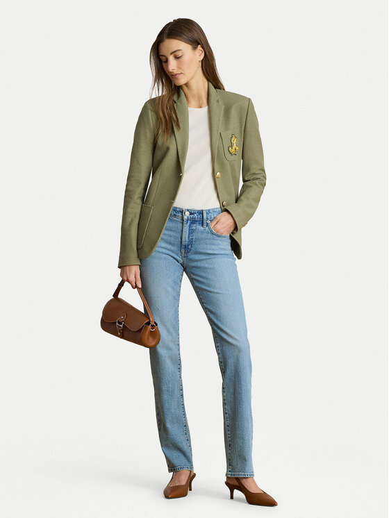 LAUREN RALPH LAUREN LAUREN RALPH LAUREN Sakoi Bullion 200797305033 Zelena Regular Fit
