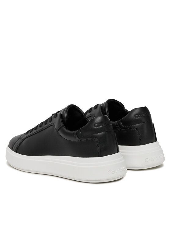 Calvin Klein Calvin Klein Sneakers Low Top Lace Up Lth HM0HM01016 Negru