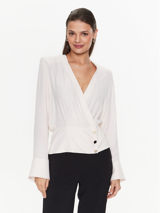 PINKO Pinko Halenka Bravo 101141 8889 Écru Regular Fit