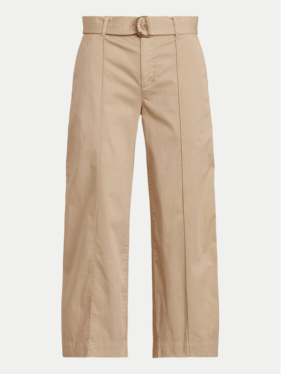 LAUREN RALPH LAUREN LAUREN RALPH LAUREN Culotte nadrág 200876606004 Bézs Wide Leg